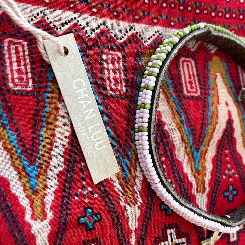 Chan Luu breast cancer awareness bracelet